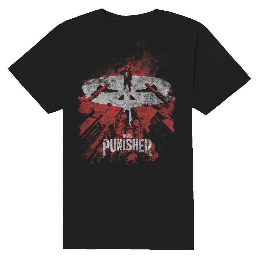 Marvel Comics - Punisher Red Tanks (T-Shirt) - Joco Records