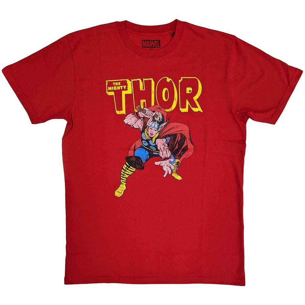 Marvel Comics - Thor Hammer Distressed (T-Shirt) - Joco Records