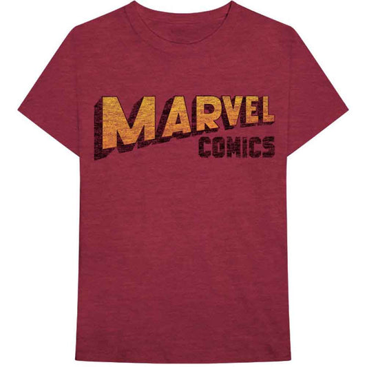 Marvel Comics - Warped Logo (T-Shirt) - Joco Records