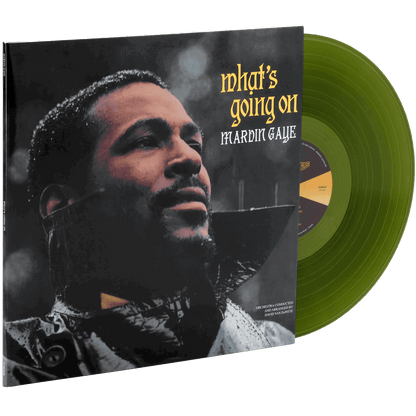 Marvin Gaye - What's Going On (Limited Edition Import, Gatefold, Remastered, 180 Gram, Swamp Green Vinyl) (LP) - Joco Records