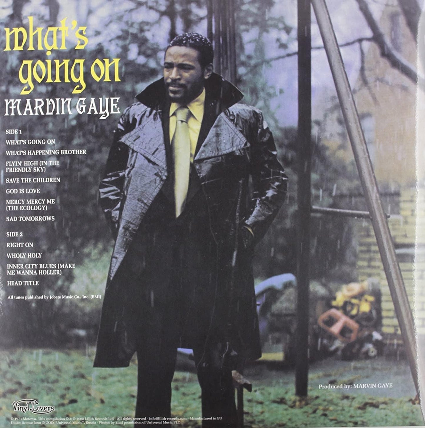 Marvin Gaye - What's Going On (Limited Edition Import, Gatefold, Remastered, 180 Gram, Swamp Green Vinyl) (LP) - Joco Records