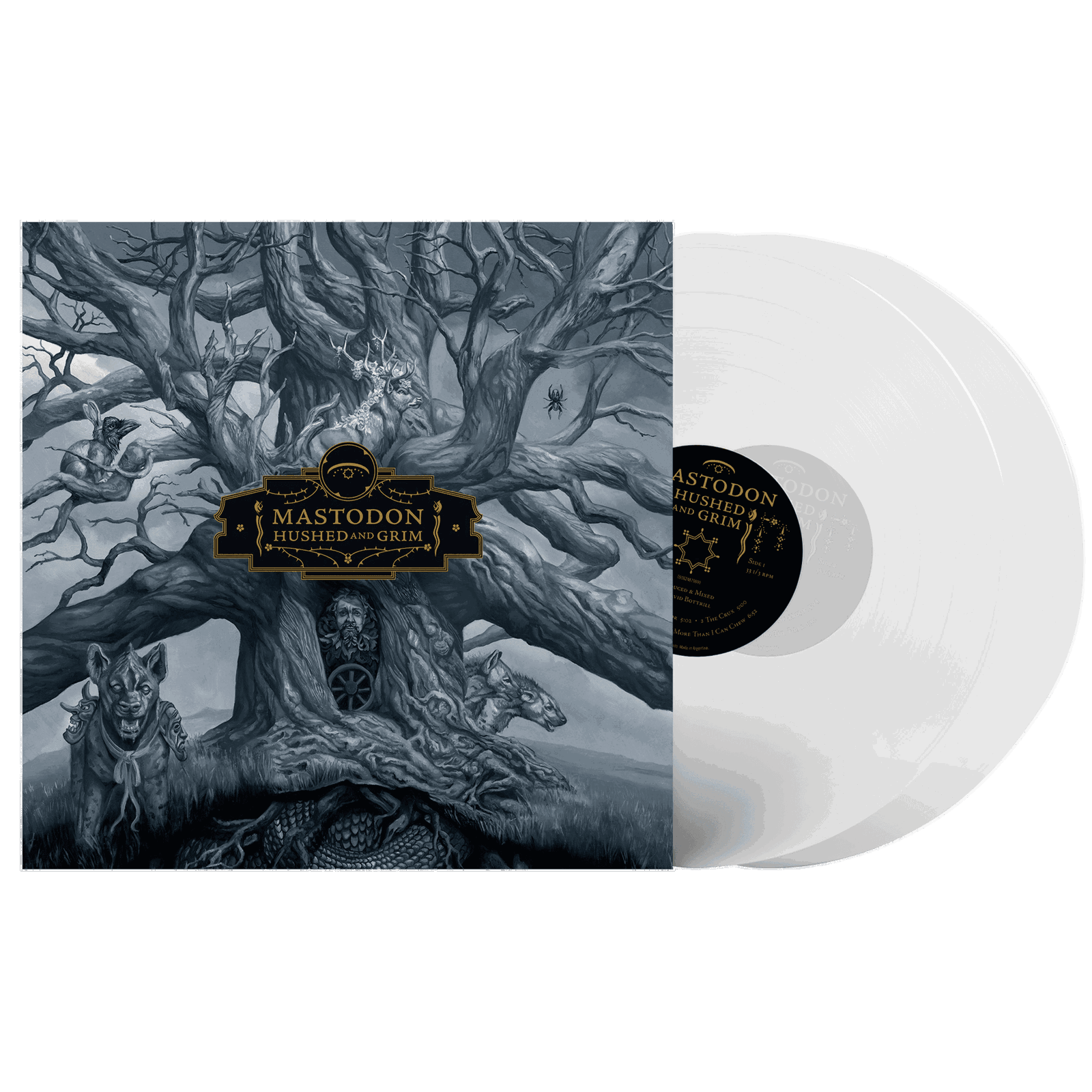 Mastodon - Hushed And Grim (Limited Edition, Indie Exclusive, Clear Vinyl) (2 LP) - Joco Records