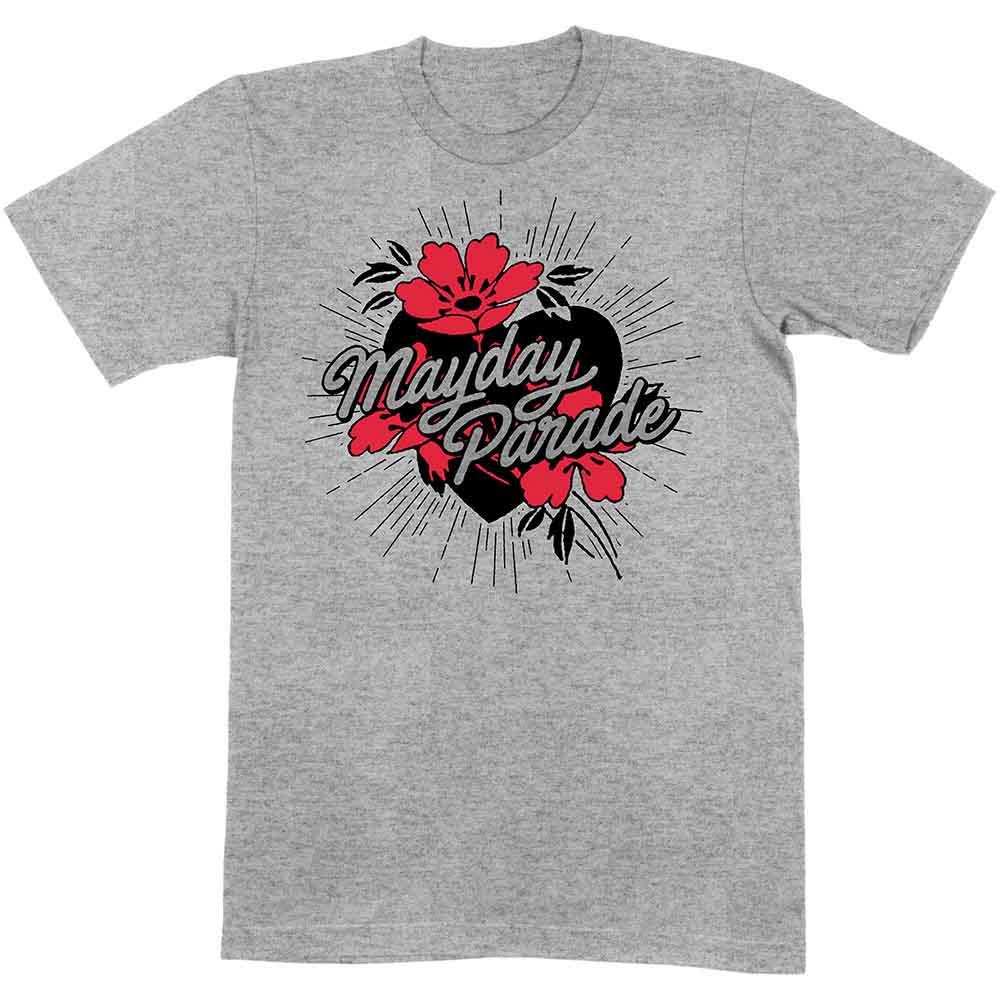 Mayday Parade - Heart And Flowers (T-Shirt) - Joco Records