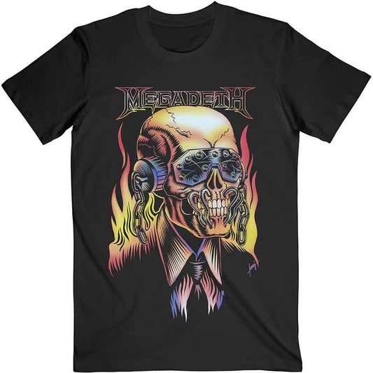 Megadeth - Flaming Vic (T-Shirt) - Joco Records