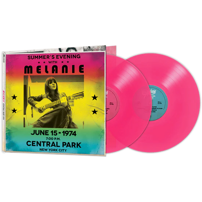 Melanie - Central Park 1974 (Limited Edition, Pink Vinyl) (2 LP) - Joco Records