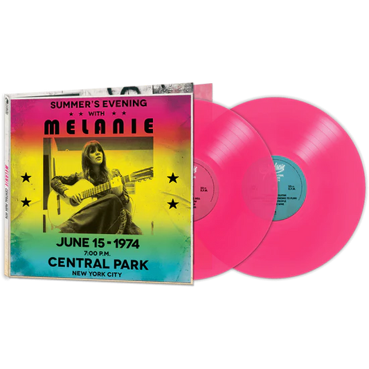 Melanie - Central Park 1974 (Limited Edition, Pink Vinyl) (2 LP) - Joco Records