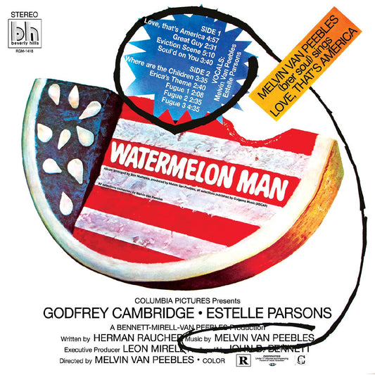 Melvin Van Peebles - Watermelon Man (Green "Watermelon Skin" Vinyl) - Joco Records
