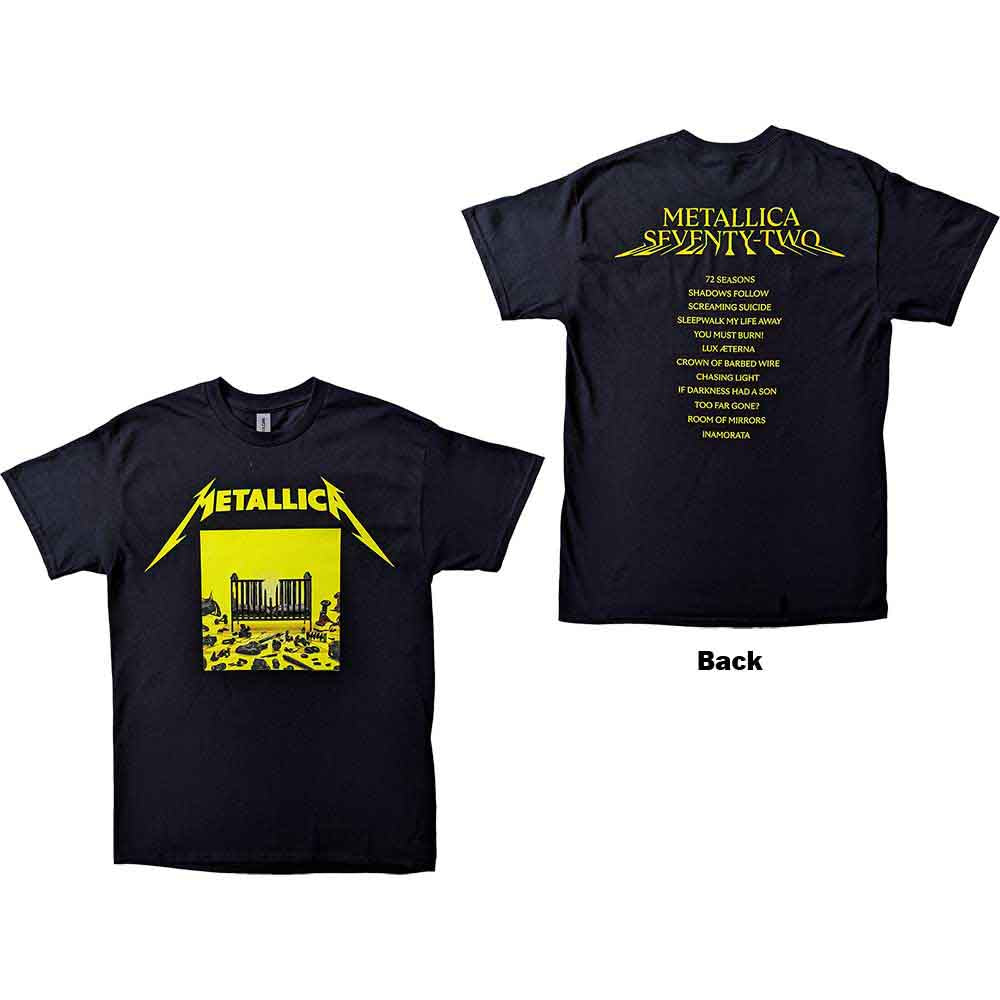 Metallica - 72 Seasons Squared Cover (T-Shirt) - Joco Records
