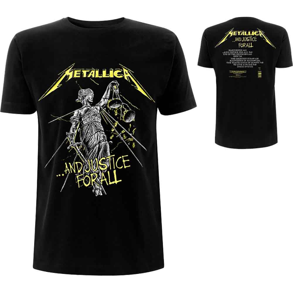Metallica - And Justice For All Tracks (T-Shirt) - Joco Records