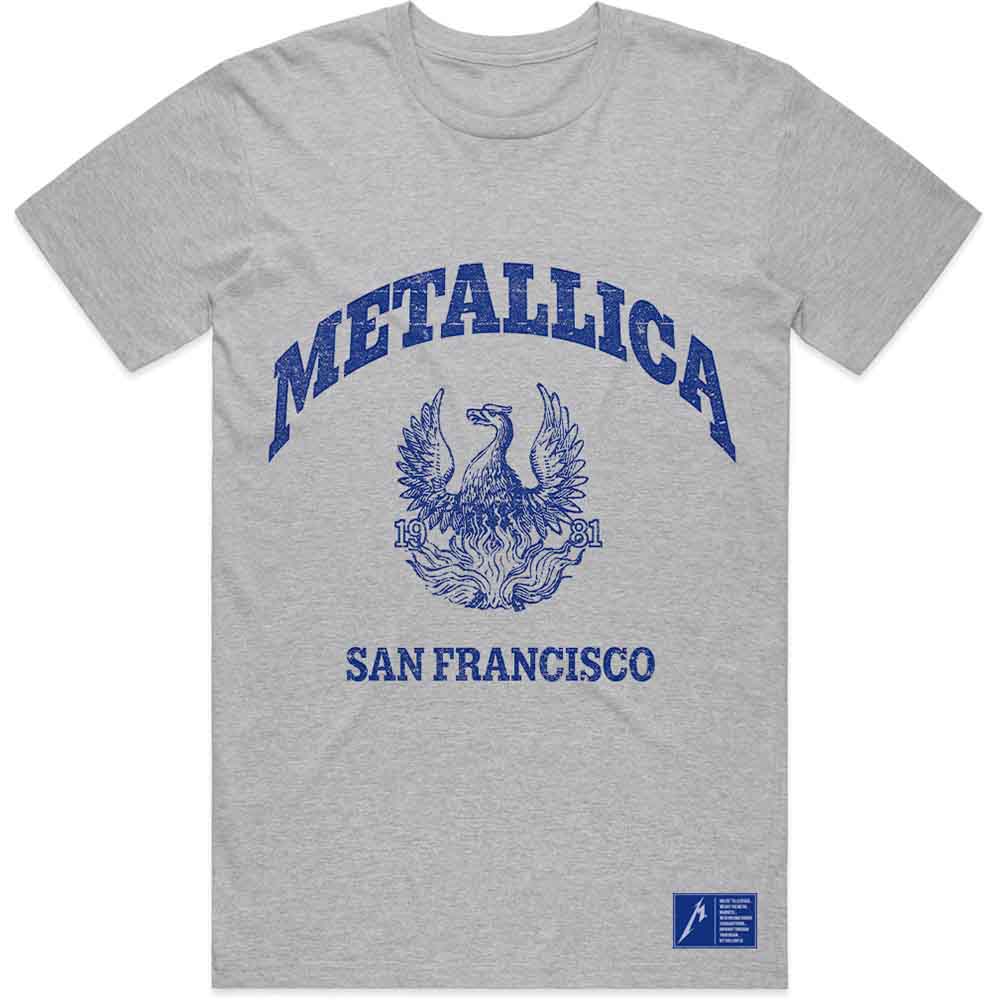 Metallica - College Crest (T-Shirt) - Joco Records
