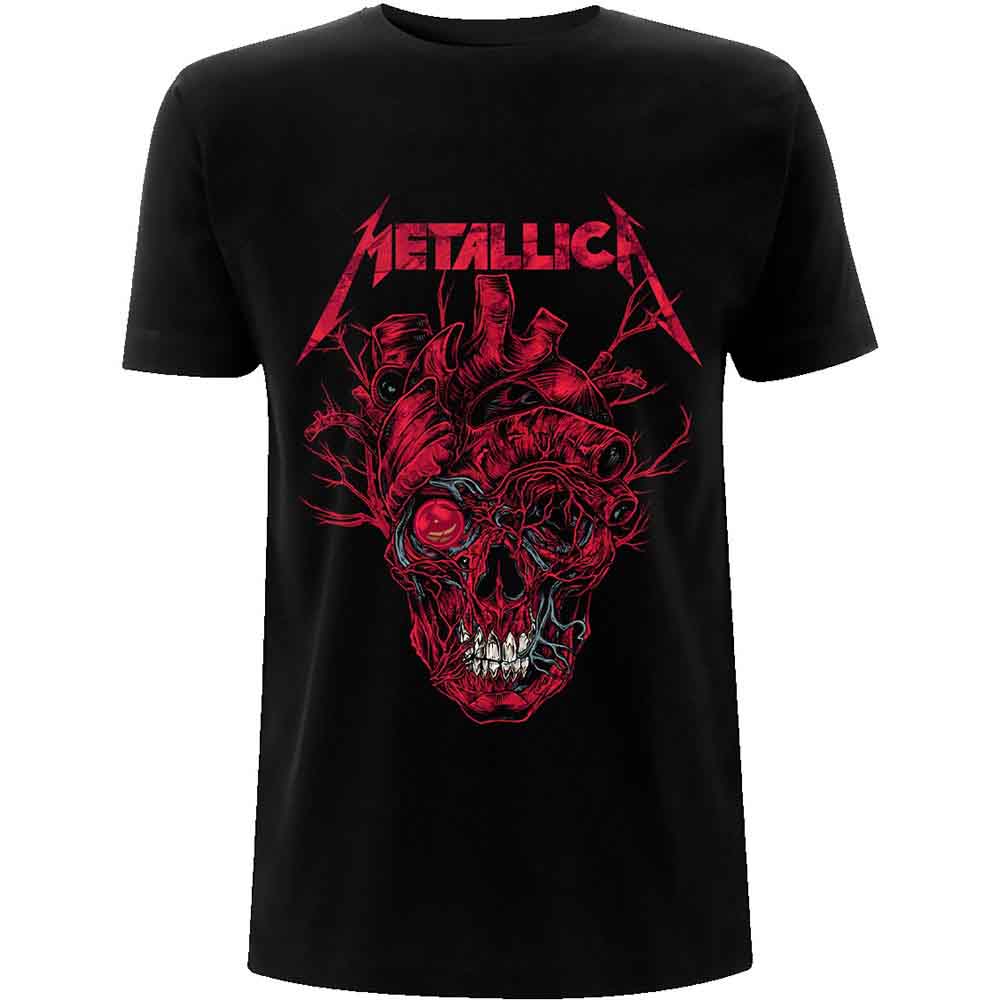 Metallica - Heart Skull (T-Shirt) - Joco Records