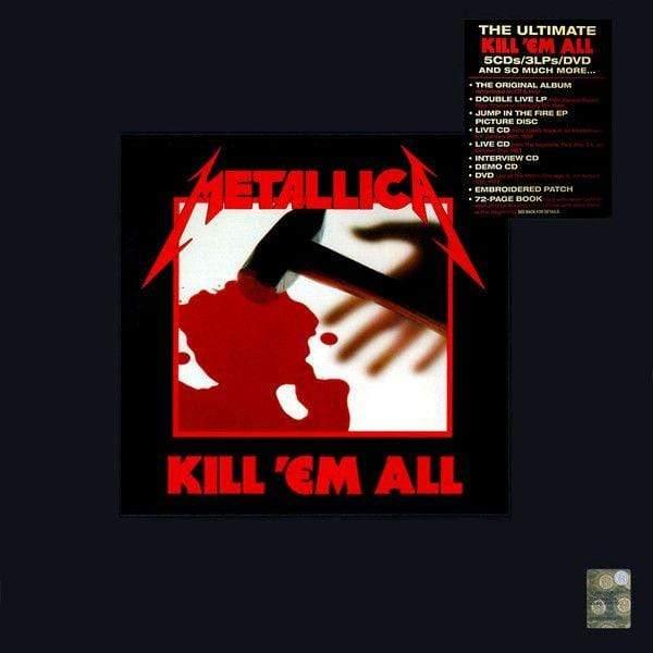 Metallica - Kill 'Em All (Deluxe Box Set Edition Vinyl, 3 LP, with CD & DVD) - Joco Records