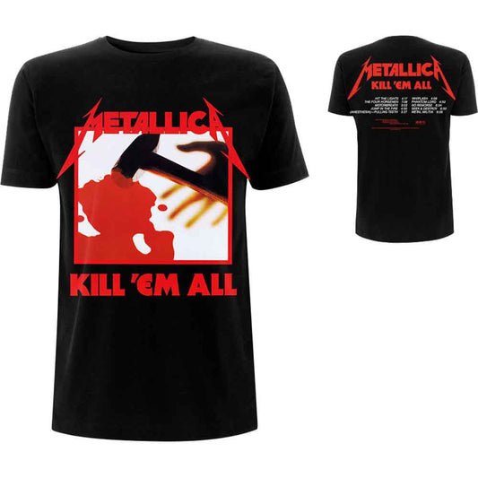Metallica - Kill 'Em All Tracks (T-Shirt) - Joco Records