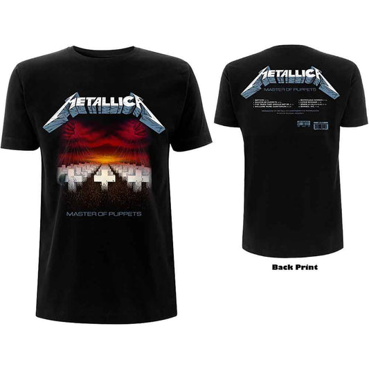 Metallica - Master of Puppets Tracks (T-Shirt) - Joco Records