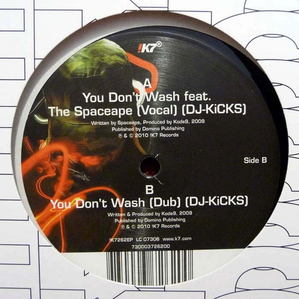 Kode9 - You Don't Wash (DJ-Kicks) (12-Inch Vinyl Single)