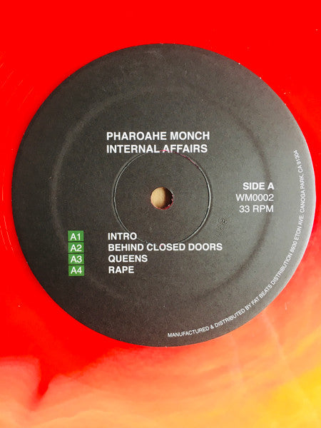 Pharoahe Monch - Internal Affairs (Limited Edition, Orange & Red Swirl Vinyl) (2 LP) - Joco Records