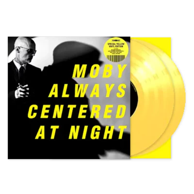 Moby - Always Centered At Night (Indie Exclusive, Limited Edition, Yellow Vinyl) (2 LP) - Joco Records