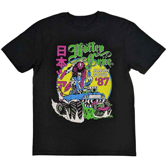 Motley Crue - Girls Girls Girls Japanese Tour '87 (T-Shirt) - Joco Records