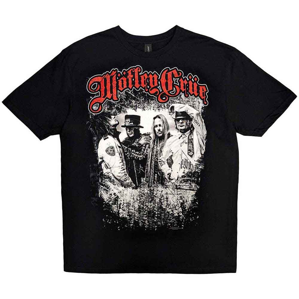 Motley Crue - Greatest Hits Band Shot (T-Shirt) - Joco Records