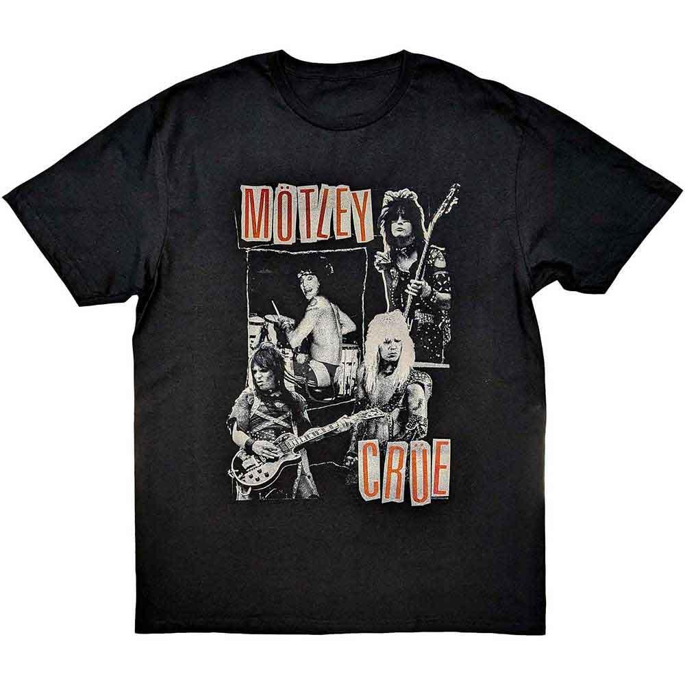 Motley Crue - Vintage Punk Collage (T-Shirt) - Joco Records