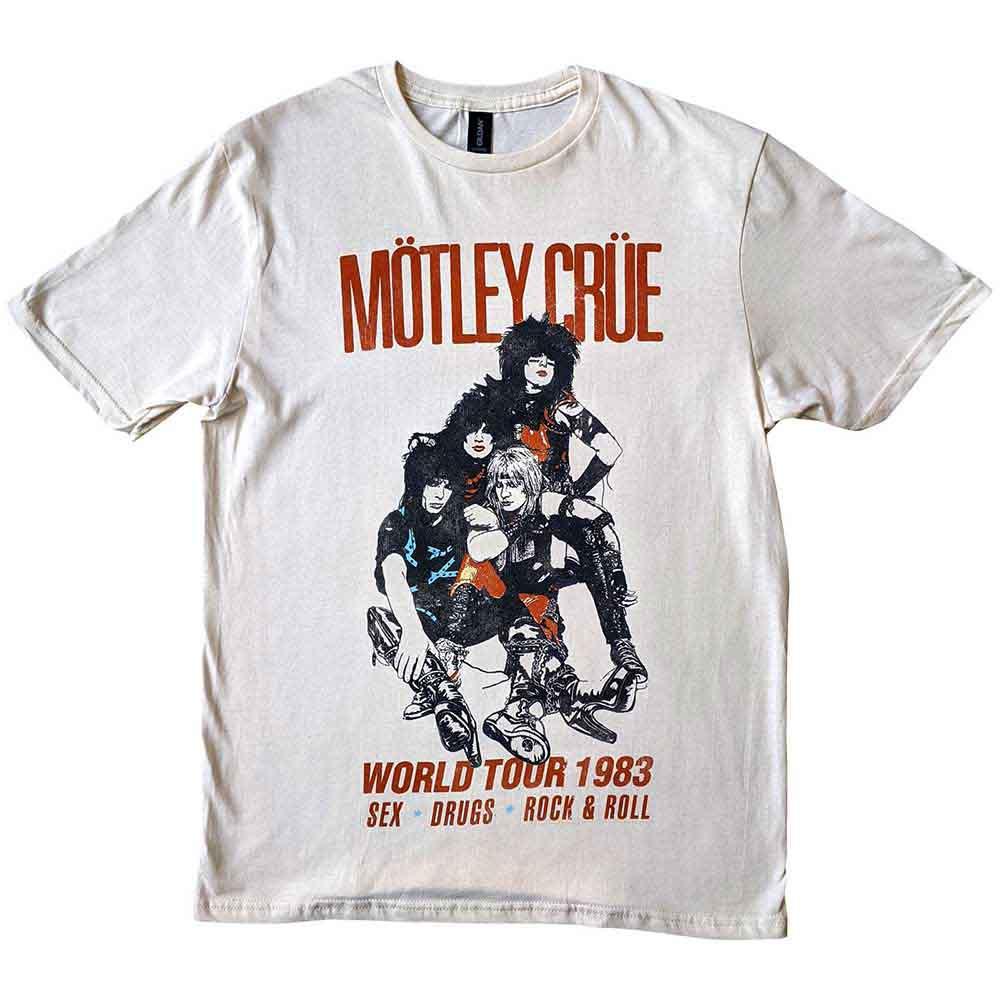 Motley Crue - World Tour Vintage (T-Shirt) - Joco Records