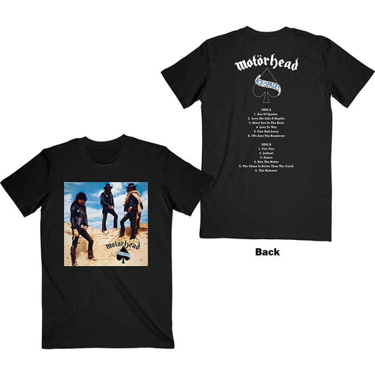 Motörhead - Ace of Spades Track list (T-Shirt) - Joco Records