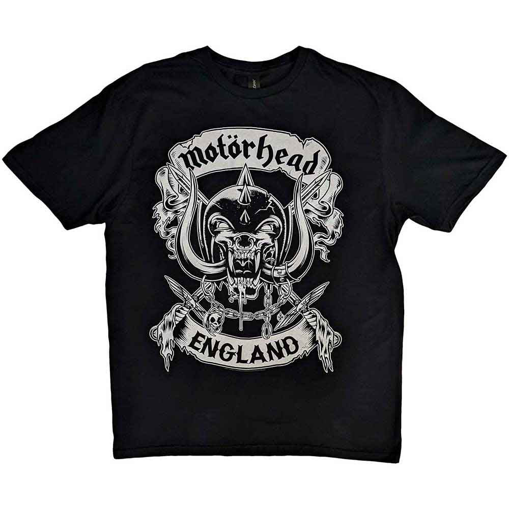 Motörhead - Crossed Swords England Crest (T-Shirt) - Joco Records