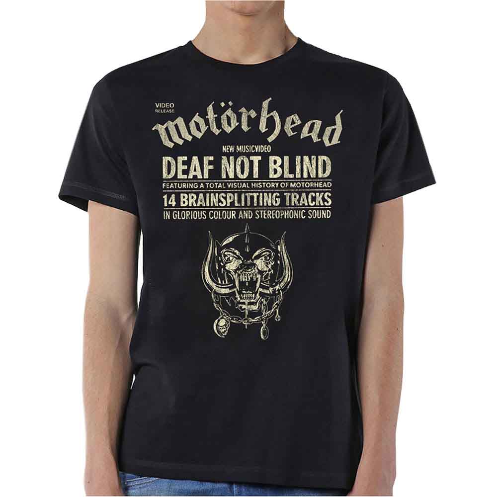 Motörhead - Deaf Not Blind (T-Shirt) - Joco Records
