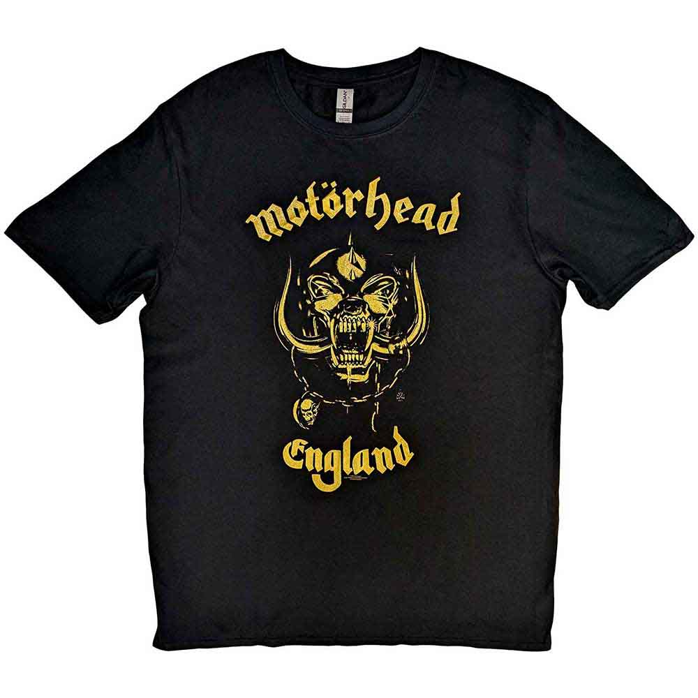 Motörhead - England Classic Gold (T-Shirt) - Joco Records