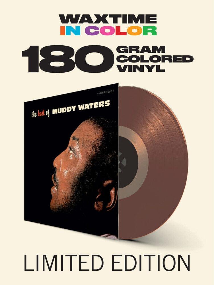 Muddy Waters - Best Of Muddy Waters (Limited Edition Import, Bonus Tracks, 180 Gram, Brown Vinyl) (LP) - Joco Records