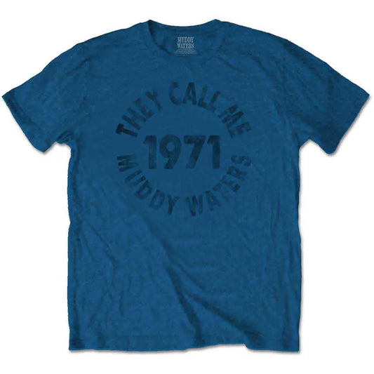 Muddy Waters - They Call Me, Muddy Waters - 1971 (T-Shirt) - Joco Records