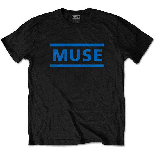 Muse - Dark Blue Logo (T-Shirt) - Joco Records