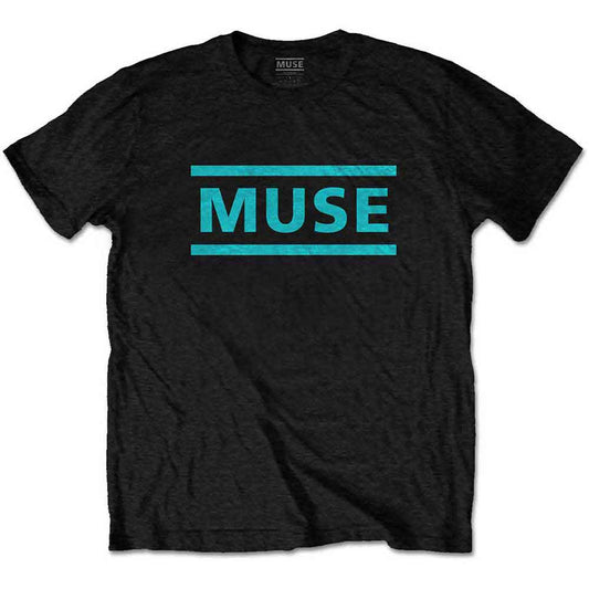 Muse - Light Blue Logo (T-Shirt) - Joco Records