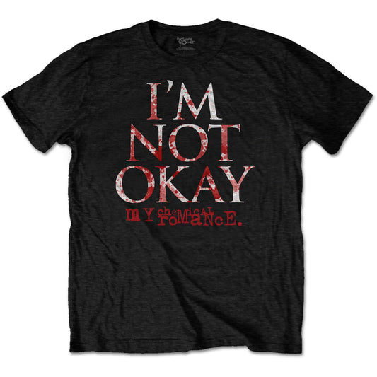 My Chemical Romance - I'm Not Okay - Text Tee (T-Shirt) - Joco Records