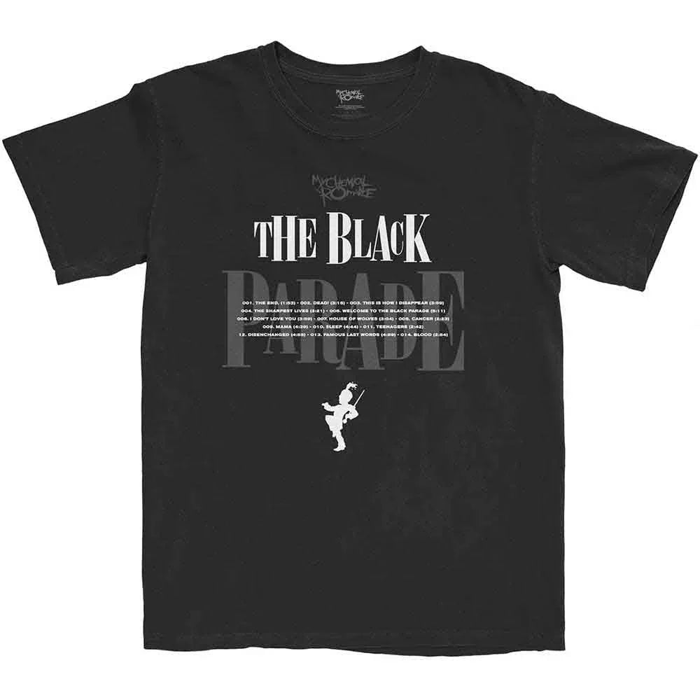 My Chemical Romance - Track Listing (T-Shirt) - Joco Records