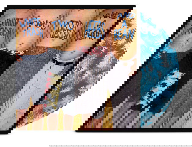 NOFX - White Trash - Anniversary Edition (Color Vinyl, Clear Vinyl, Blue, Anniversary Edition) - Joco Records