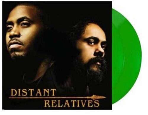 Nas & Damian Marley - Distant Relatives (Color Vinyl, Green, Gatefold LP Jacket) (2 LP) - Joco Records