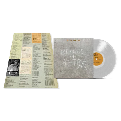 Neil Young - Before And After (Indie Exclusive, Clear Vinyl) (LP) - Joco Records