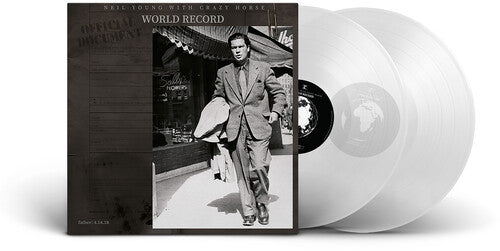 Neil Young & Crazy Horse - World Record (Indie Exclusive, Clear Vinyl) (2 LP) - Joco Records