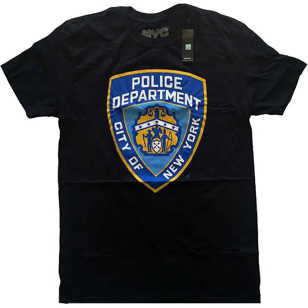 New York City - Police Dept. Badge (T-Shirt) - Joco Records