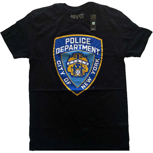 New York City - Police Dept. Badge (T-Shirt) - Joco Records