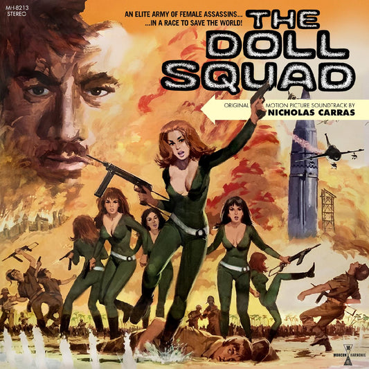 Nicholas Carras - The Doll Squad Original Motion Picture Soundtrack (TRANSPARENT GREEN VINYL) - Joco Records