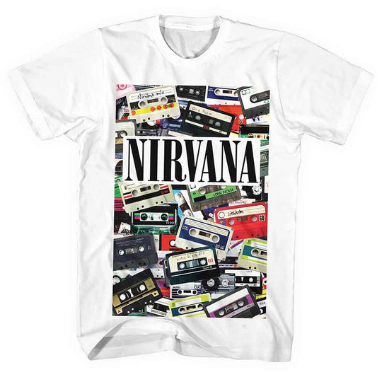 Nirvana - Cassettes (T-Shirt) - Joco Records