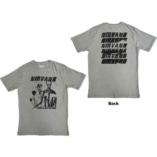 Nirvana - Incesticide Stacked Logo (T-Shirt) - Joco Records