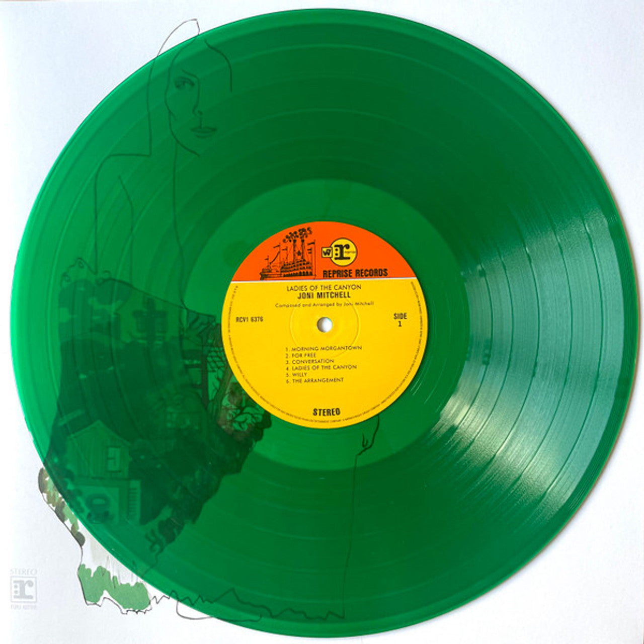 Joni Mitchell - Ladies Of The Canyon (Indie Exclusive, Green Vinyl) (LP) - Joco Records