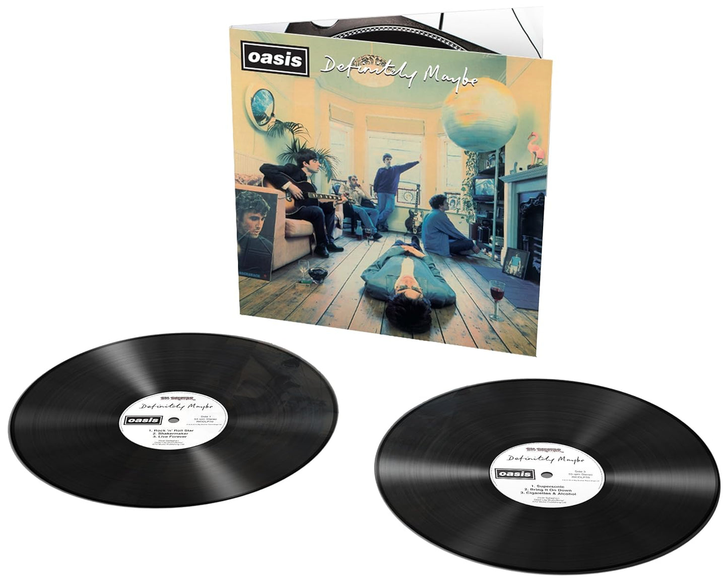 Oasis - Definitely Maybe (20th Anniversary Edition, Gatefold, 180 Gram) (2 LP) - Joco Records