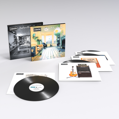 Oasis - Definitely Maybe : 30th Anniversary Edition (Bonus Tracks, New Artwork) (Box Set) (3 LP) - Joco Records