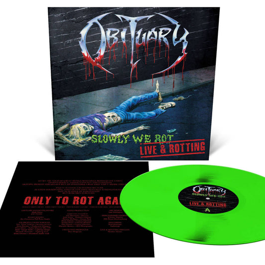 Obituary - Slowly We Rot - Live And Rotting  (Vinyl) - Joco Records