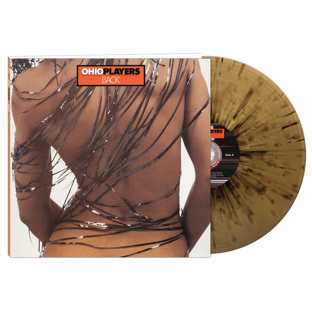Ohio Players - Back (Black & Gold Splatter Color Vinyl) - Joco Records