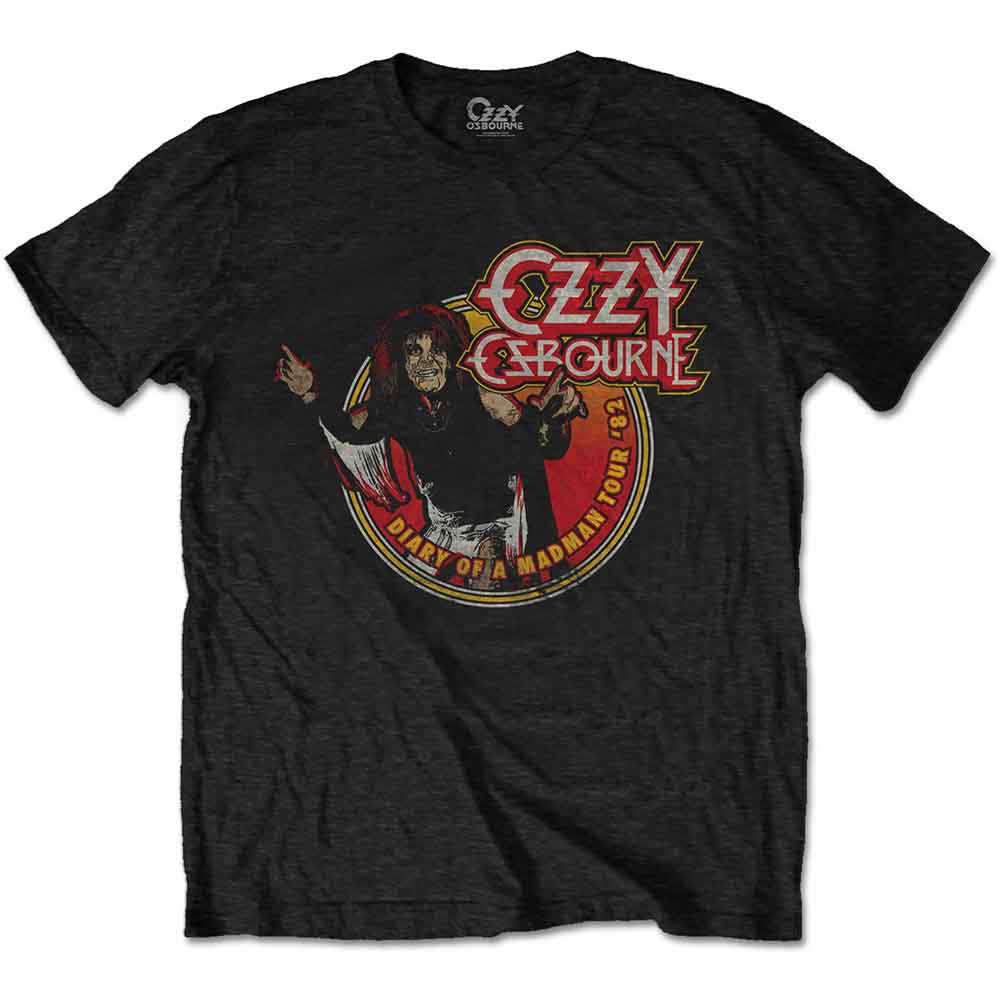 Ozzy Osbourne - Diary of a Mad Man Tour 1982 (T-Shirt) - Joco Records